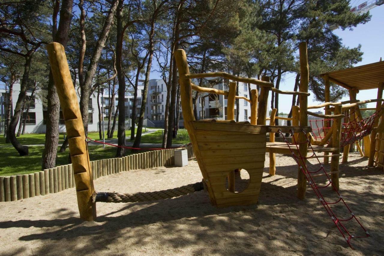 Nadmorski Dwor Wood Apartment Gdansk Exterior foto